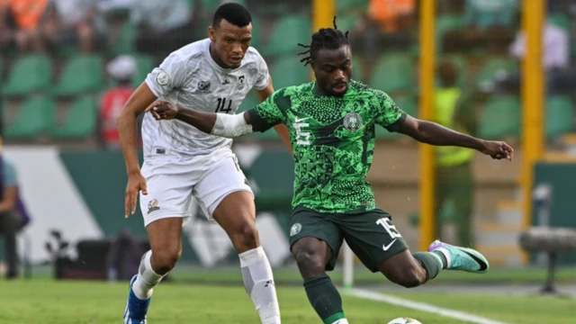 Nwabali stop one ogbonge shot wey South Africa