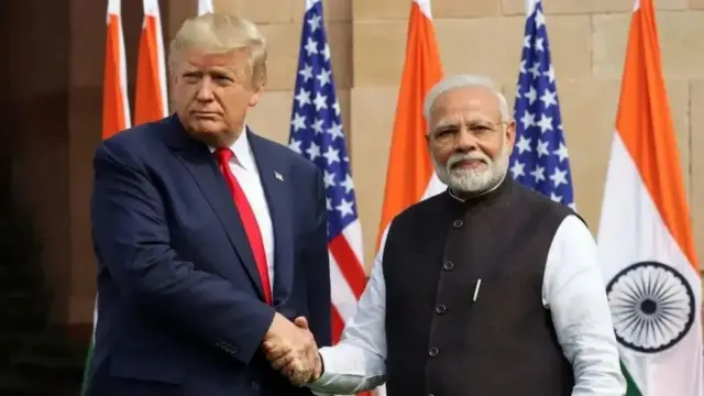 ডোনাল্ড ট্রাম্প এবং নরেন্দ্র মোদী