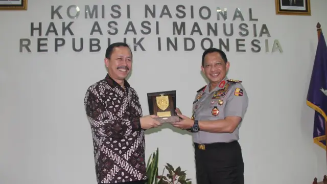 Komnas HAM dan Polri bekerja sama meningkatkan pemahaman HAM anggota polisi