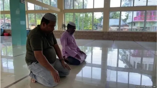 بوکاہولا جامع مسجد میں حمیدالرحمان