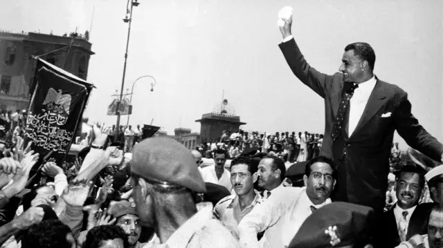 ਮਿਸਰ ਦੇ ਰਾਸ਼ਟਰਪਤੀ ਜਮਾਲ ਅਬਦੇਲ ਨਾਸਿਰ
