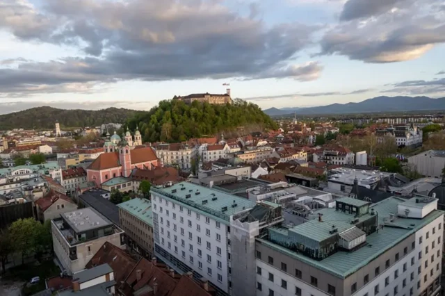 نمایی از شهر لیوبلیانا