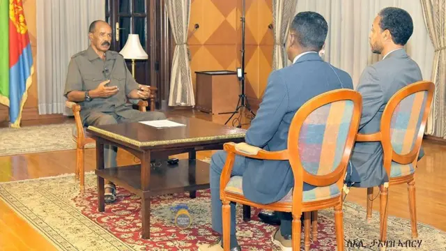 ቃለመሕትት ፕረዚደንት ኢሳይያስ