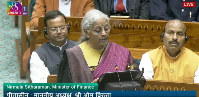 केंद्रीय अर्थमंत्री निर्मला सीतारमण