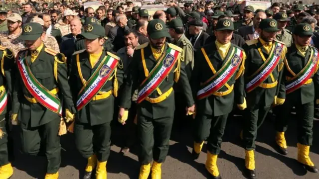 ইসলামিক রিভোলিউশনারি গার্ডস কোর এর সদস্যরা