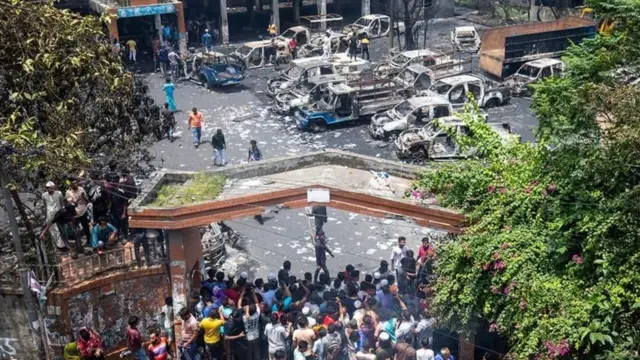  షేక్ హసీనా దిగిపోవాలంటూ జరిగిన ఆందోళనలు