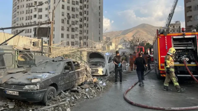 İsrail İranı vurub israil ABŞ İran