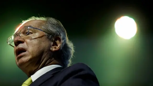 O Ministro da Economia do Brasil, Paulo Guedes, fala durante um seminário sobre a retomada da economia brasileira,1xbet apkBrasília,1xbet apk81xbet apkdezembro1xbet apk2020