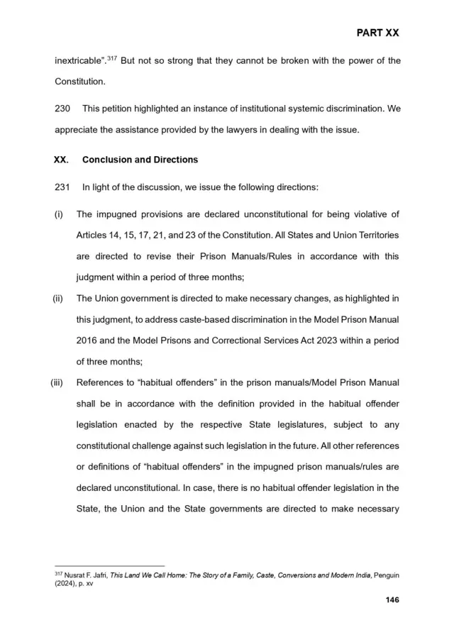 न्यायालयाचा आदेश 