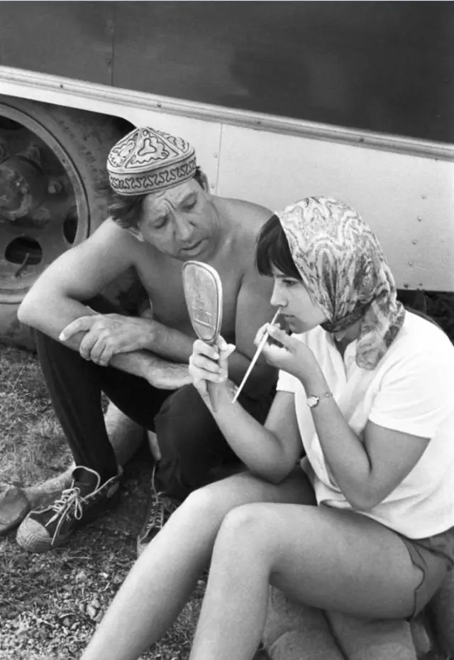 Юрий Никулин и Наталья Варлей