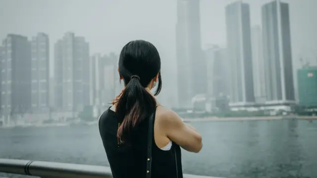 File photo of a Chinese woman