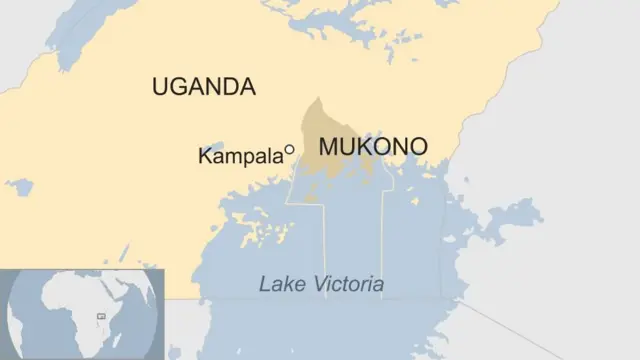 ramani ya ziwa Victoria