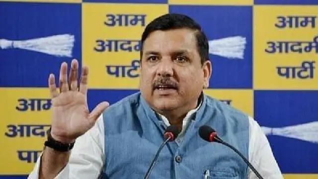 आपचे राज्यसभा खासदार संजय सिंह