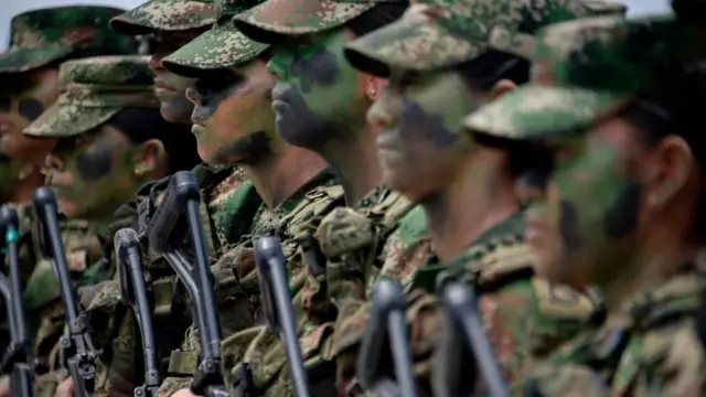 Militares colombianos