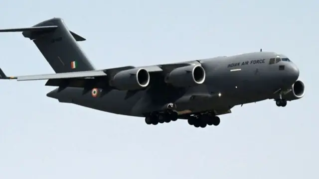 ਭਾਰਤੀ ਫੌਜ ਦਾ C-17 ਜਹਾਜ਼