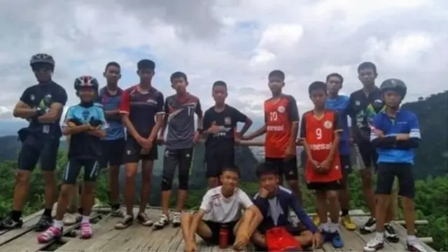 รูปสมาชิกทีมหมูป่า