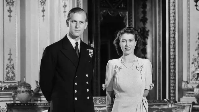 英國女王和愛丁堡公爵菲利普親王