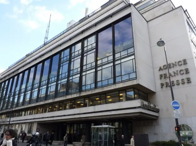 مقر وكالة الأنباء الفرنسية في باريس