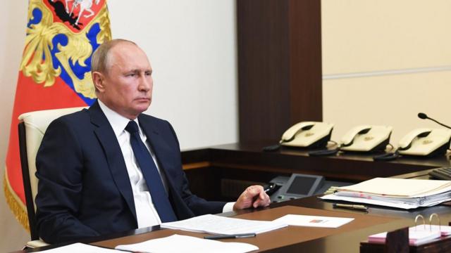 Владимир Путин выступает с обращением к согражданам 11 мая 2020 года