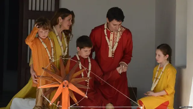 જસ્ટીન ટ્રુડો પરિવાર સાથે