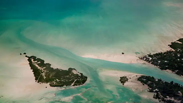 Panorámica de Kiribati.