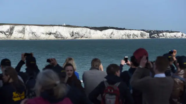 Дувр, скалы