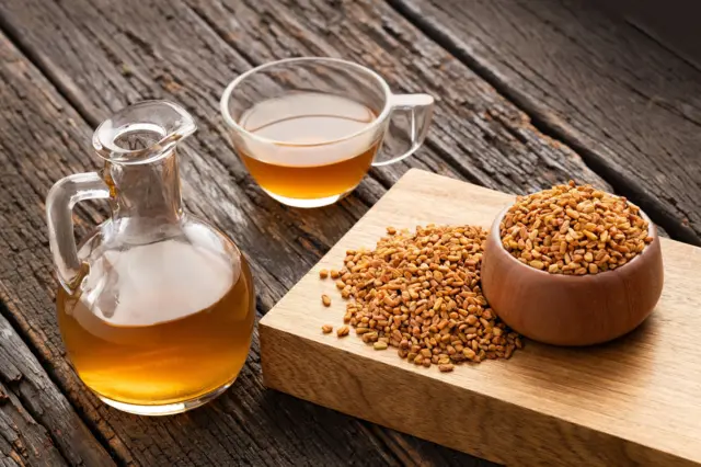 Infusion de graines de fenugrec jaune