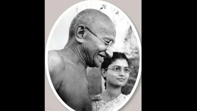 મહાત્મા ગાંધી અને આભાબહેન ગાંધી