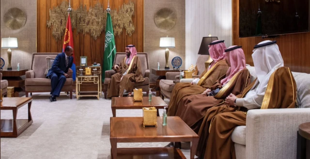 ፕረዚደንት ኢሳይያስ ምስ ሰበሰልጣን ስዑዲ ኣብ ሪያድ