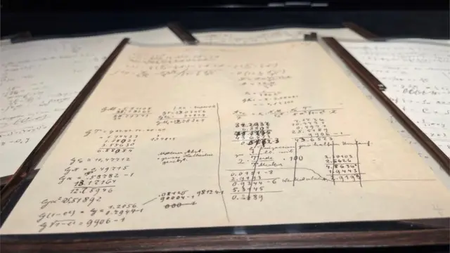 El manuscrito de Einstein