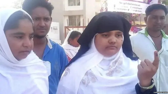 बिल्किस मतदानानंतर