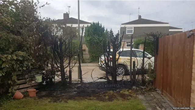 UK SIKH HOUSE AT FIRE, HATE CRIME