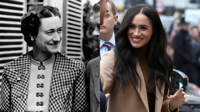 Wallis Simpson e Meghan Markle