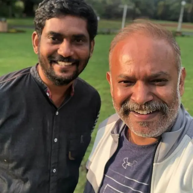 வெங்கட் பிரபுவுடன் சுரேஷ் காமாட்சி