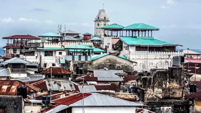 ጥንታዊቷ የስቶን ታውን ከተማ