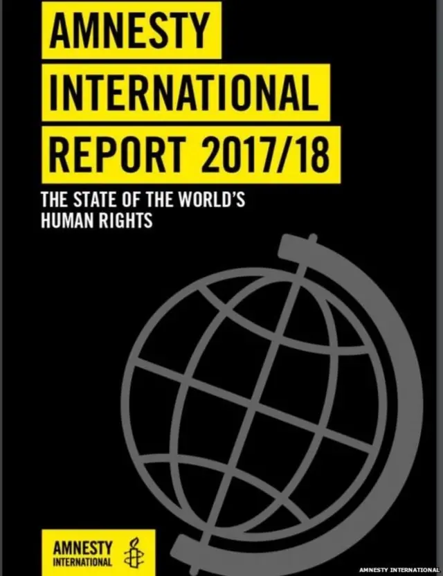 ඇම්නස්ටි ජාත්‍යන්තරයේ වාර්ෂික වාර්තාව