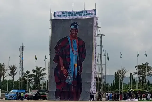 Bola Tinubu portrait unveiled on June 12 democracy day: Five tins to ...