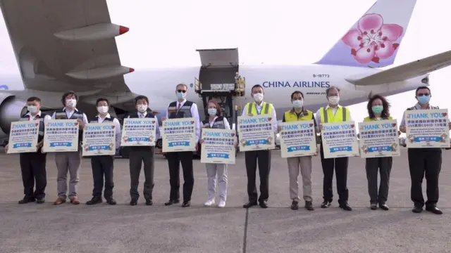 美国向台湾捐赠抗新冠病毒疫苗