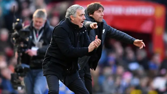 آنتونیو کونته و ژوزه مورینیو