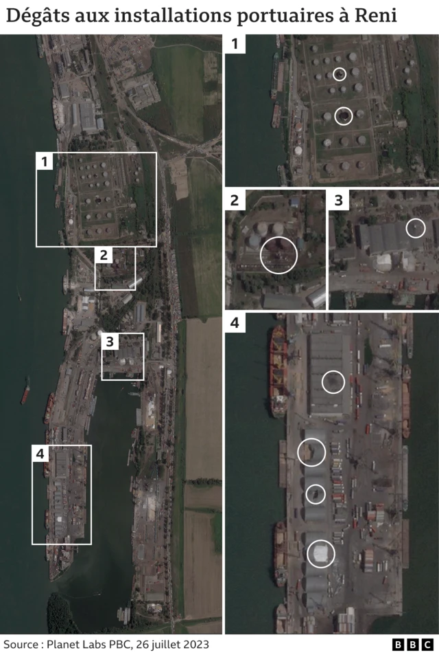 Dégâts à Reni