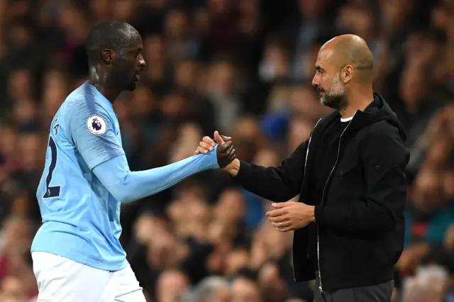 Yaya Touré, Pep Guardiola, Manchester City, Football