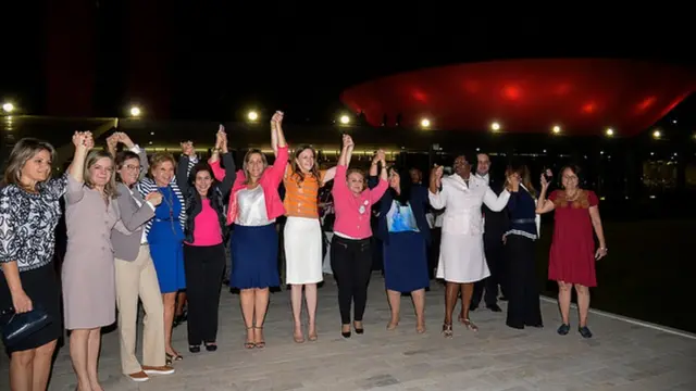 Senadoras e deputadas