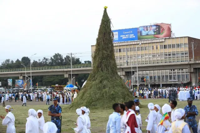 የመስቀል በኣል አከባበር