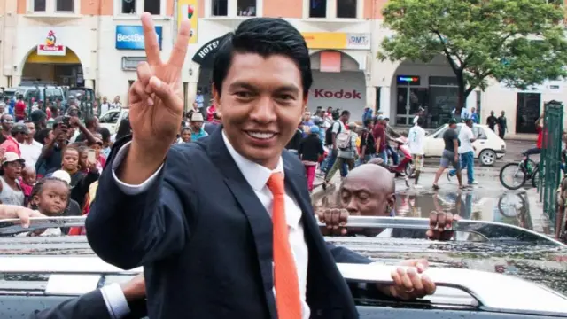 Andry Rajoelina, madaxweynaha Madagascar