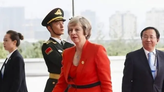 Theresa May, China