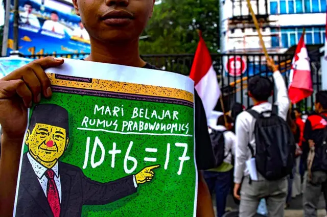Demonstrasi mahasiswa di Jakarta, pada Juni 2026.