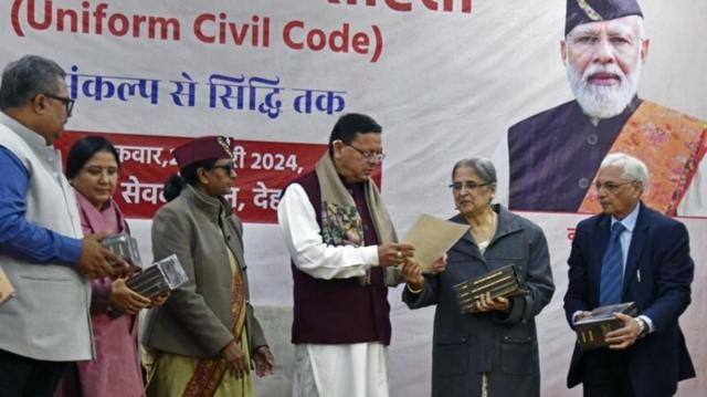 பொது சிவில் சட்டம், உத்தராகண்ட், பாஜக 