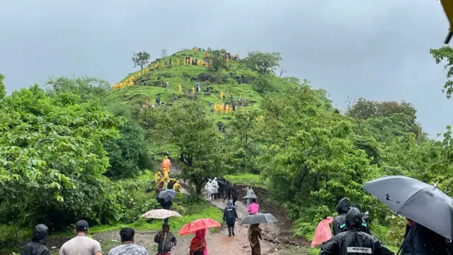 रायगढ़ में भूस्खलन