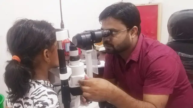 आँखा पाक्ने रोगको परीक्षण