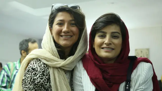 الهه محمدی و نیلوفر حامدی